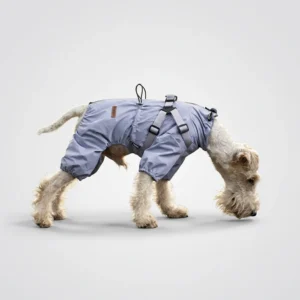 Waterproof High-Neck Zip Dog Raincoat
